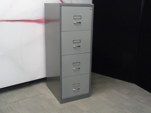 additional images for Grey 4 Drawer Filing Cabinet