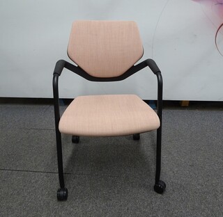 additional images for Konig + Neurath Nook Meeting Chair in Pale Orange