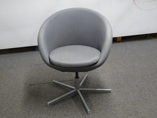 additional images for Swivel & Height Adjustable Chair in Grey