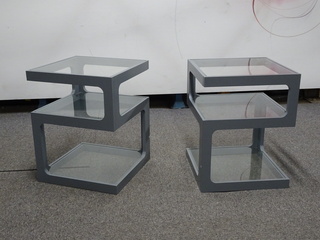 additional images for 400sq mm Glass Side Table