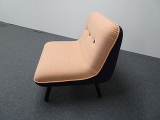 additional images for Konig + Neurath NET.WORK.PLACE Organic One Seater Chair in Rose & Purple