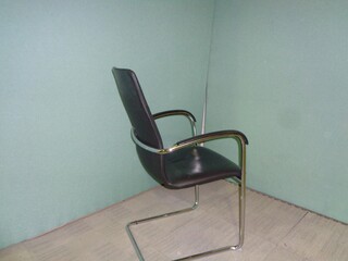 Kusch amp Co Black Cantilever Chair