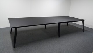 additional images for 4000w mm Black Boardroom Table