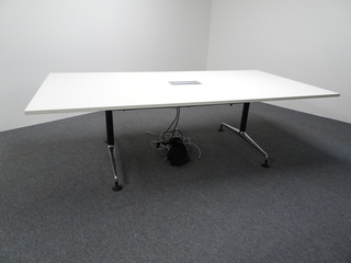 additional images for 2400w mm Meeting Table with White Top