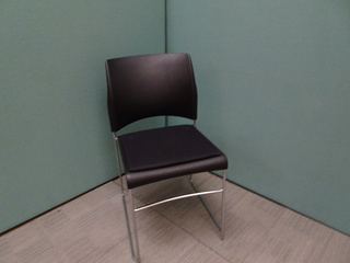 additional images for Verco Sting Black Stacking Chair