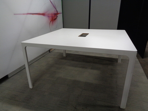 additional images for 1400sq mm White Meeting Room Table 