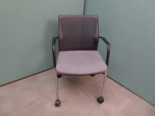 additional images for Orangebox Workday 4 Leg Armchair in Light Grey