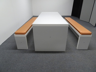 additional images for Frovi Block Bench & Table Set 2220w mm