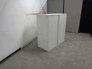 additional images for White Metal Cupboard 1080h mm