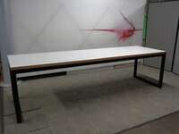 additional images for 2700 x 800mm Long White Table