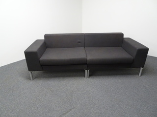 additional images for Boss Design Brown Fabric Sofa
