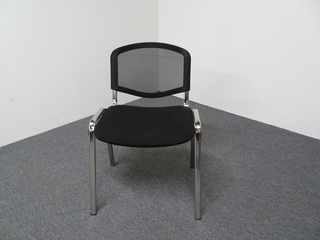 additional images for ISO Meeting Chair Black Mesh Back