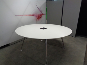 additional images for White Circular Boardroom Table