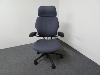 additional images for Grey Humanscale Freedom High Back Operator Chair 