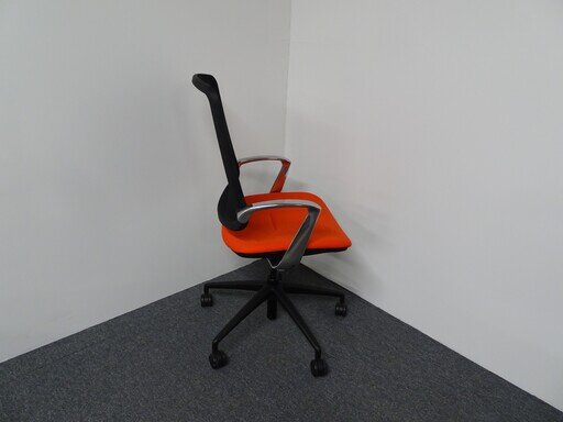 Boss Design Trinetic Task Chair in Black and Orange