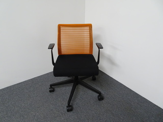 additional images for Steelcase Think Black & Orange Meeting Chair