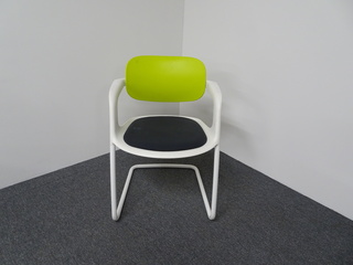 additional images for Allermuir Soul A781 Chair in White and Green