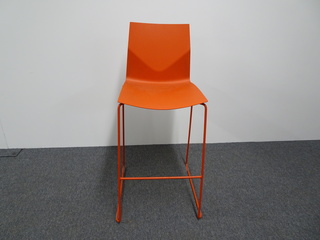 additional images for Strand & Hvass Four Design Bar Stool in Orange