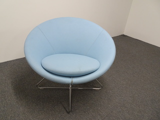 additional images for Allermuir Conic Tub Chair in Pale Blue