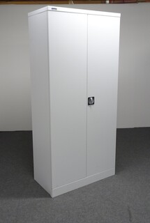 additional images for 1960h mm Silverline White Metal Cupboard
