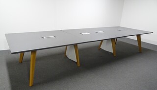 additional images for 4200w mm Grey Boardroom Table