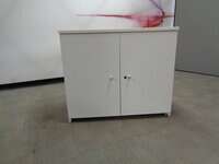 additional images for 850h mm White Wooden Cupboard