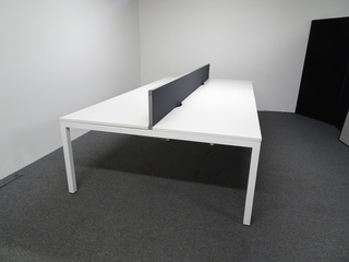 additional images for 1600w mm Bench Desks with Grey Screens