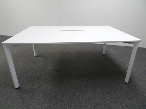 1800w mm White Meeting Table