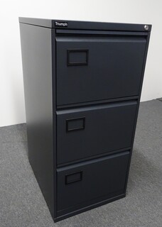 additional images for Triumph Dark Grey 3 Drawer Filing Cabinet