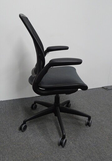 Humanscale Diffrient World Chair in Black and Graphite