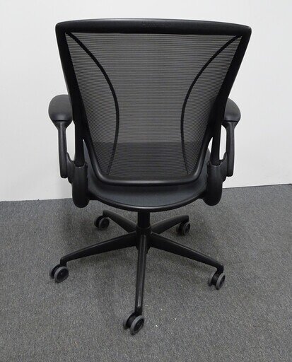Humanscale Diffrient World Chair in Black and Graphite