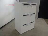 additional images for 1190h mm White Metal Post Box Lockers