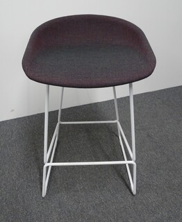 additional images for Hay Low Back Bar Stool in purple