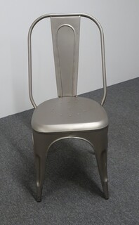 additional images for Tolix Style Bare Metal Dining Chair