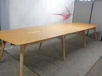 additional images for 4030 x 1100mm Oak Boardroom Table 