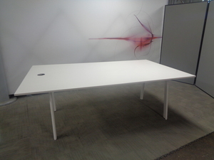 additional images for 2000 x 1200mm White Boardroom Table 