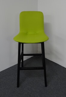additional images for Elite Bill Bar Stool with Lime Green Fabric