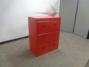 additional images for 1000h mm Silverline Lockers in Red