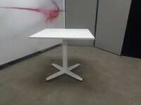 additional images for 800sq mm Kinnarps White Square Table