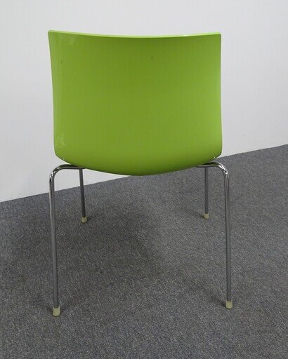 Arper Catifa 46 Bicoloured Chair in Green amp White