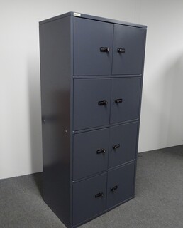 additional images for Silverline Anthracite Grey 8 Unit Locker