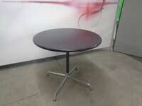 additional images for 800dia mm Vitra Black Circular Diner Table