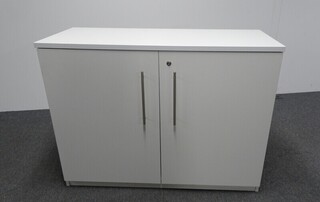 additional images for 740h mm White Wooden Cupboard