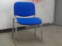 additional images for Blue and Chrome Meeting Chair