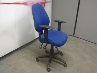 Komac Blue Operator Chair