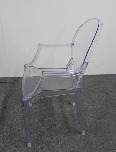 Replica Pedrali Queen 650 Chair in Clear Polycarbonate