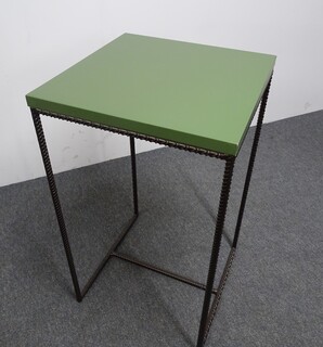 additional images for 800h x 460sq mm Display Plinth with Green Top
