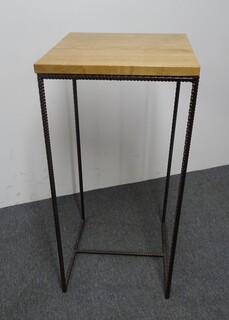 additional images for 1000h x 460sq mm Display Plinth with Dark Oak Top