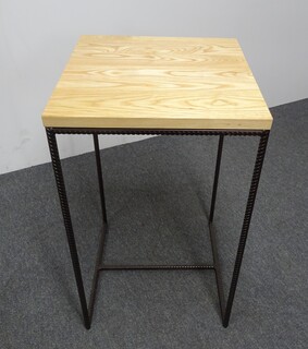 additional images for 800h x 460sq mm Display Plinth with Light Oak Top