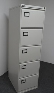 additional images for Triumph 5 Drawer Filing Cabinet in Off White